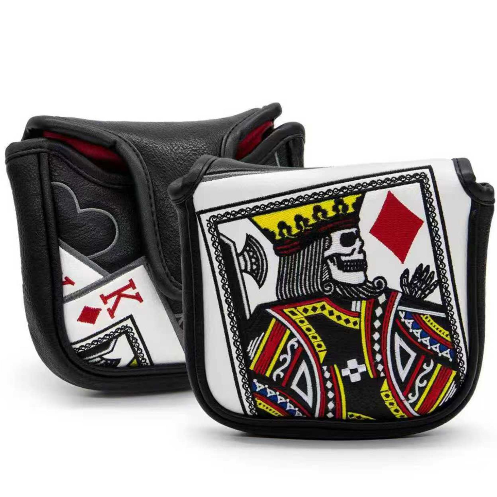 Men Accessories For Gift - King Of Hearts Embroidered Mallet Putter