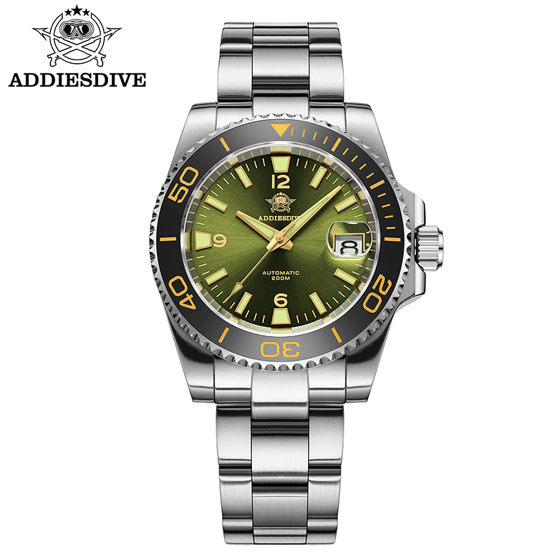 Men Accessories Jewellery - ADDIESDIVE New Diving Gift Watch Men