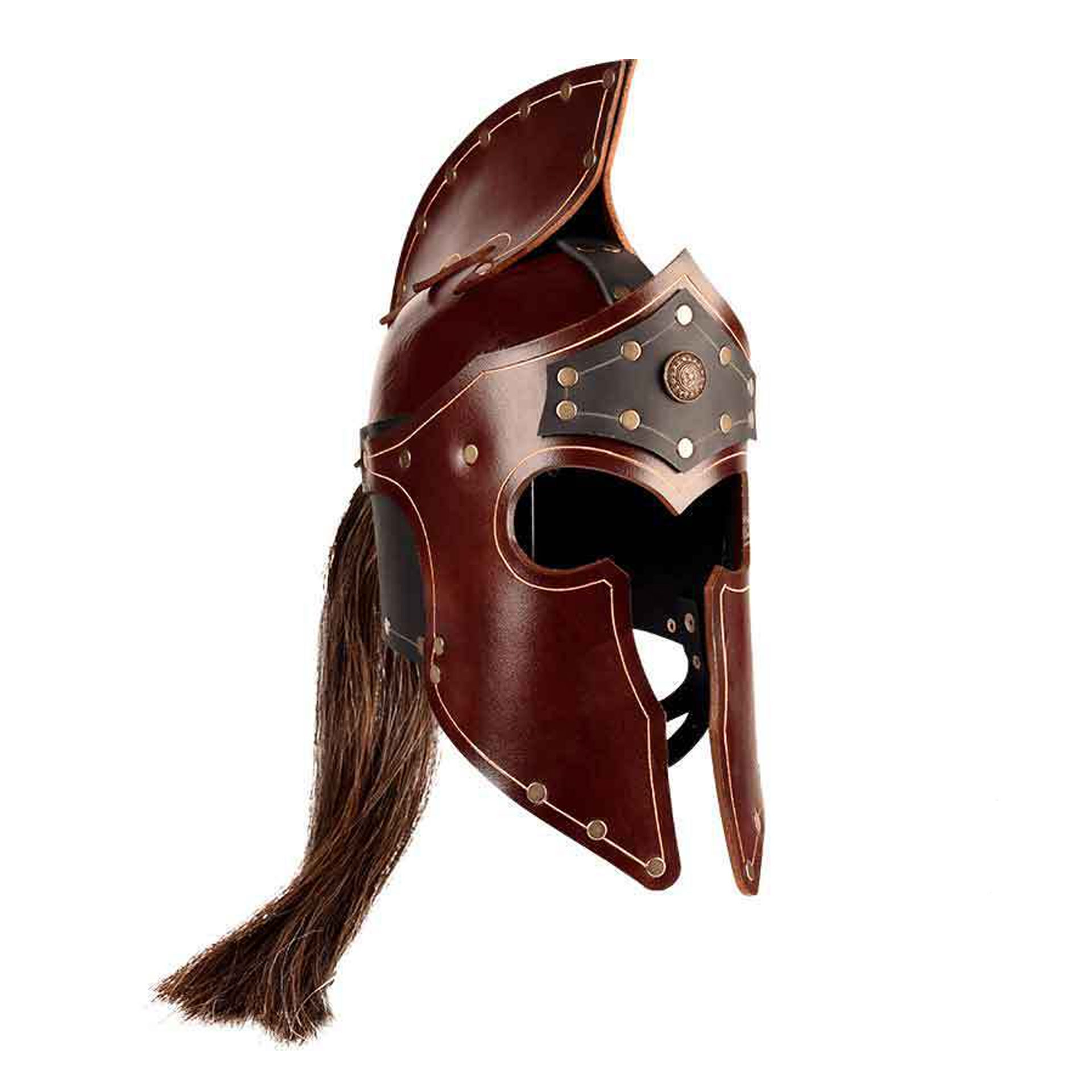 Medieval Men'S Accessories - Warrior Gladiator Helmets Halloween Cosplay Medieval