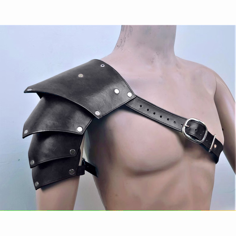 Medieval Men'S Accessories - Medieval Viking Knight Gladiator Shoulder Guards