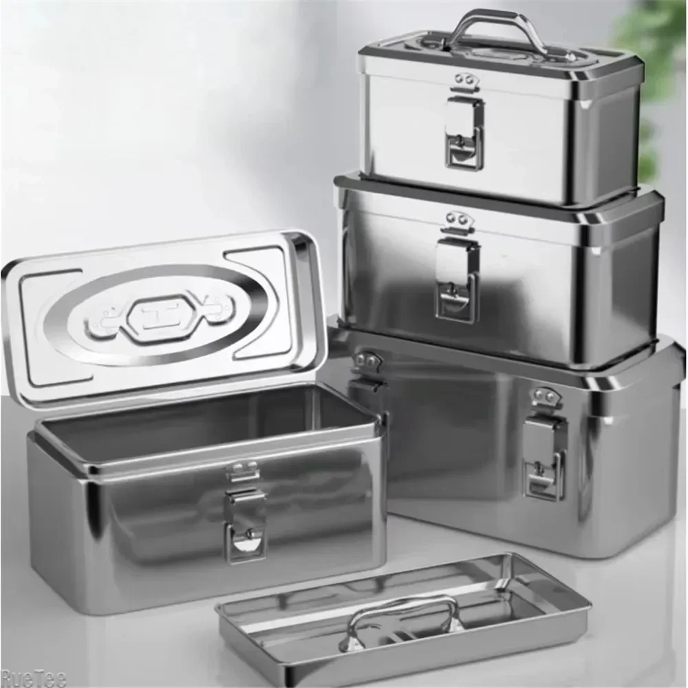 Men'S Accessories Tray - High Quality Thickened Stainless Steel Tool