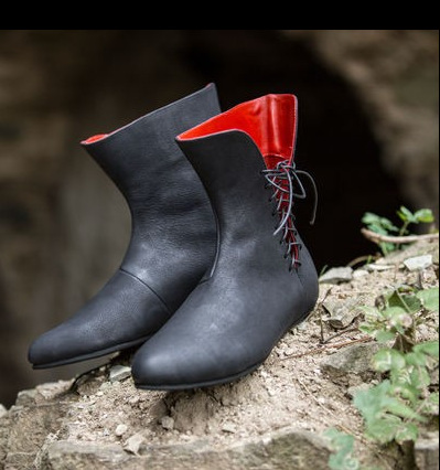 Medieval Men'S Accessories - Men's Medieval Leather Shoe Middle Ages