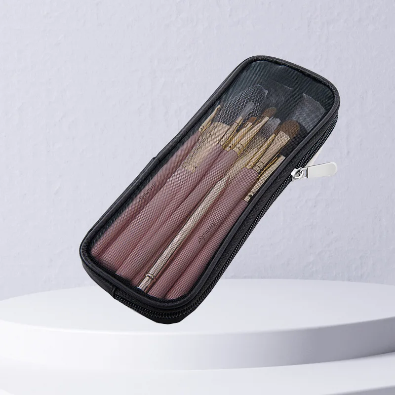 Men Accessories Kit - Makeup Brush Travel Case Cosmetic Toiletry