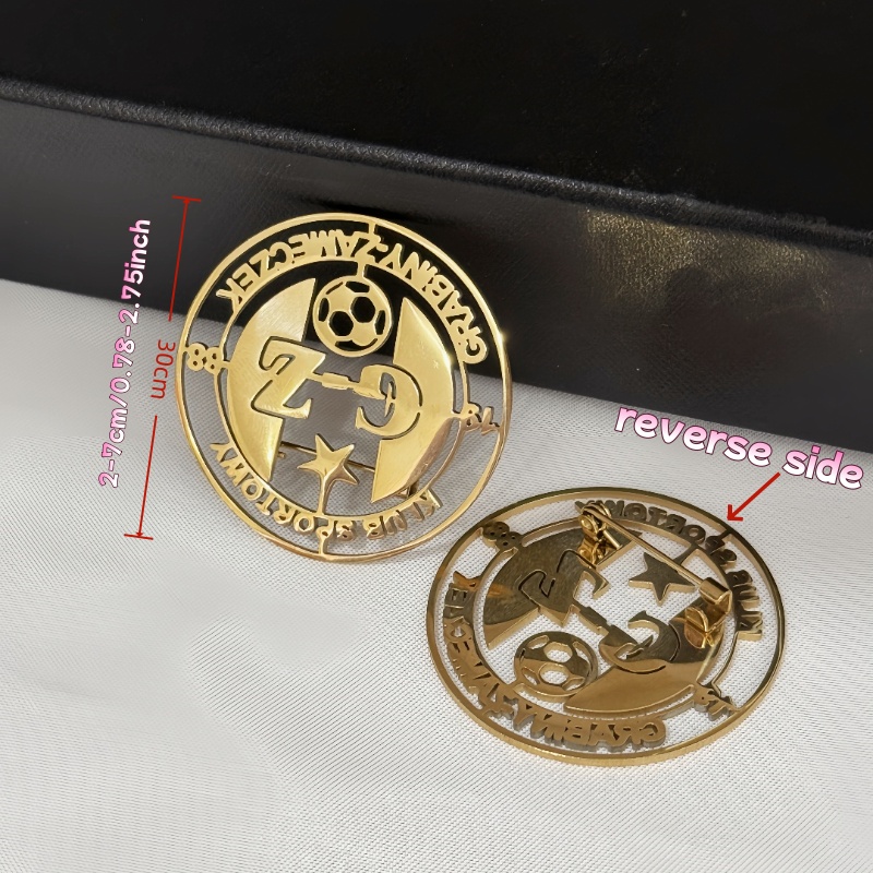 Custom Logo Brooch Simple Crea - огляд і ціна Men Accessories Kit