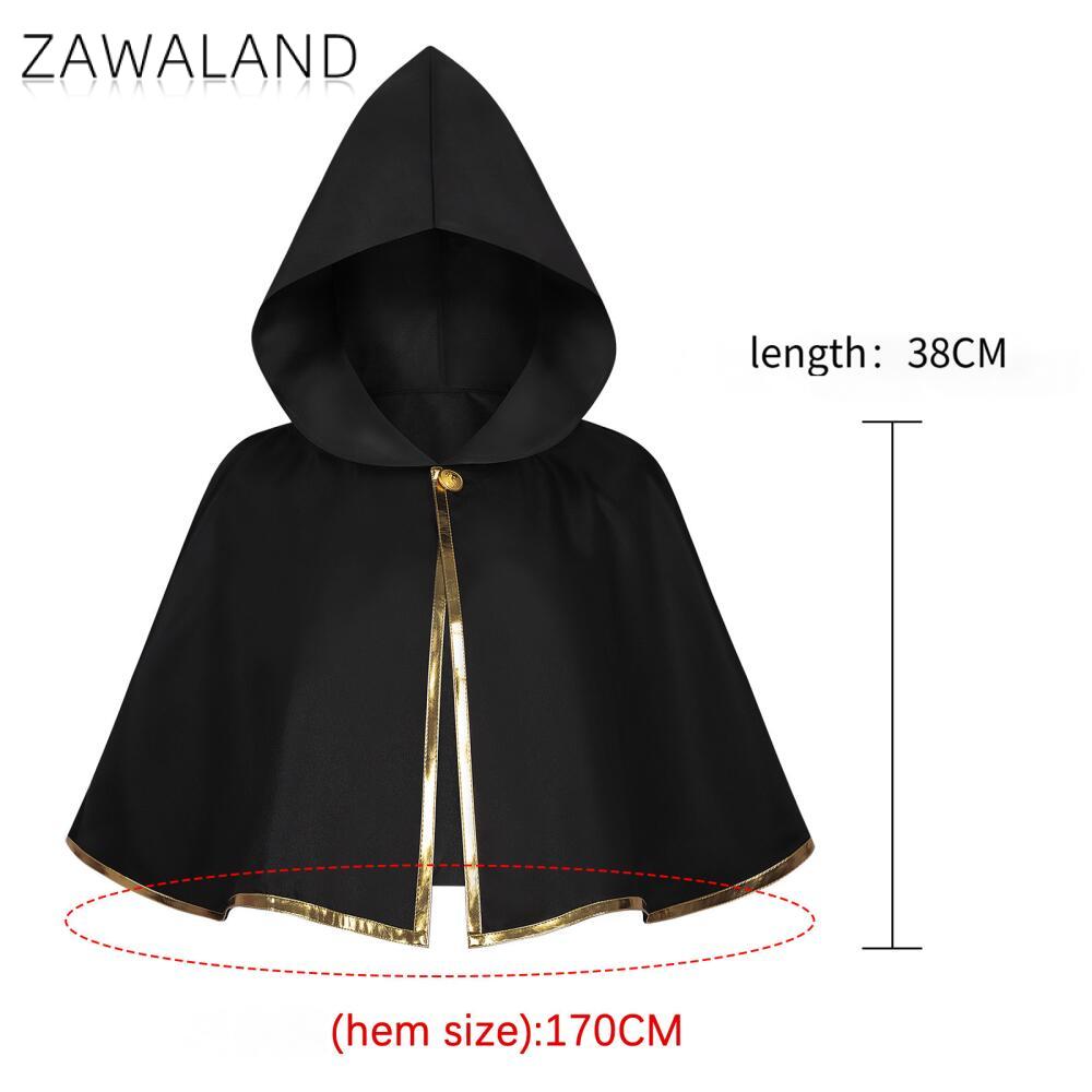 Medieval Hooded Cape Cloak wit - огляд і ціна Medieval Men'S Accessories