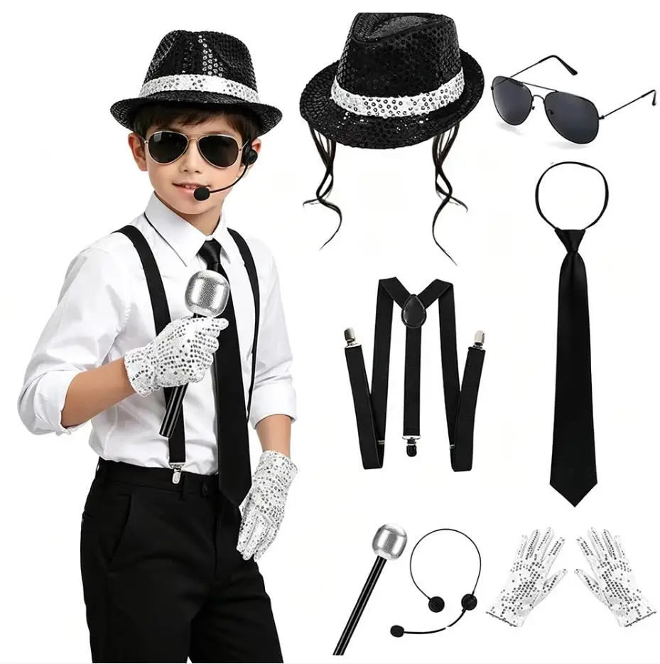 Boys Men 80s Disco Costume Mic - огляд і ціна Men'S Accessories In The 80S