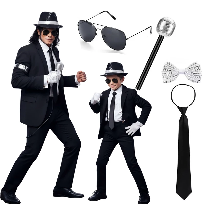 Boys Men 80s Disco Costume Mic - огляд і ціна Men'S Accessories In The 80S