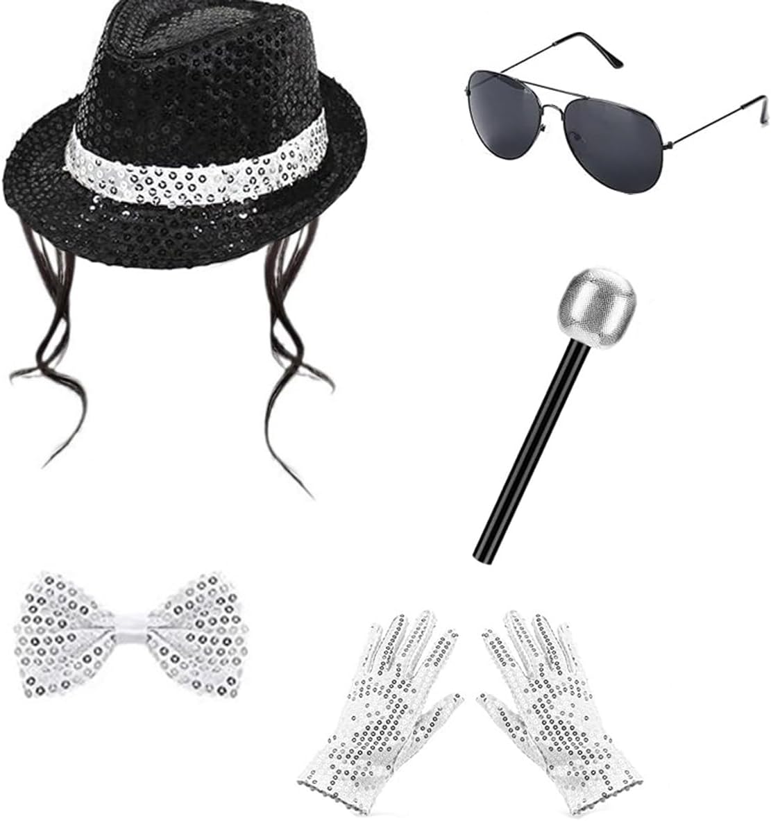 Mens Dance Star Costume Hallow - огляд і ціна Men'S Accessories In The 80S