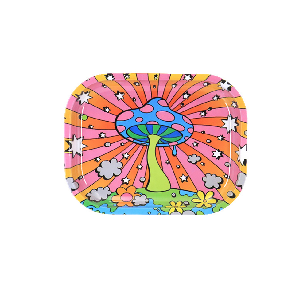 Metal Plate Rolling Tray Smoki - огляд і ціна Men'S Accessories Tray