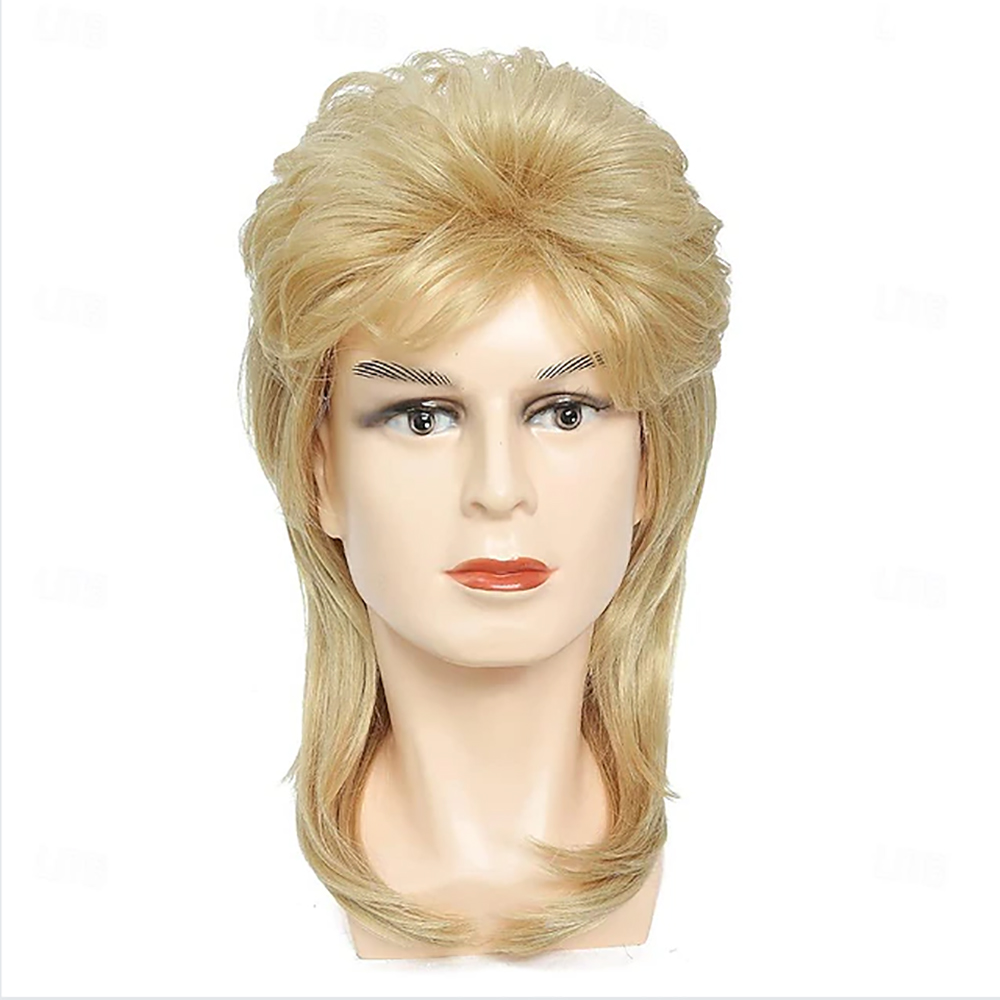 HAIRJOY Synthetic Hair Mullet  - огляд і ціна Men'S Accessories In The 80S