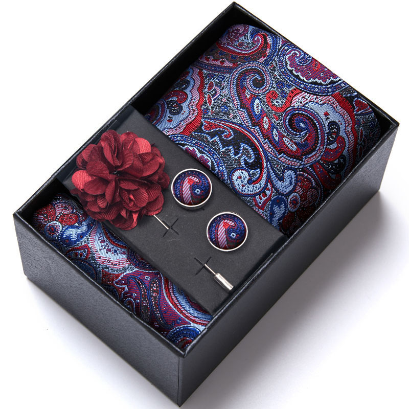 Men's suit accessories, 4-piec - огляд і ціна Neck Tie Set Box