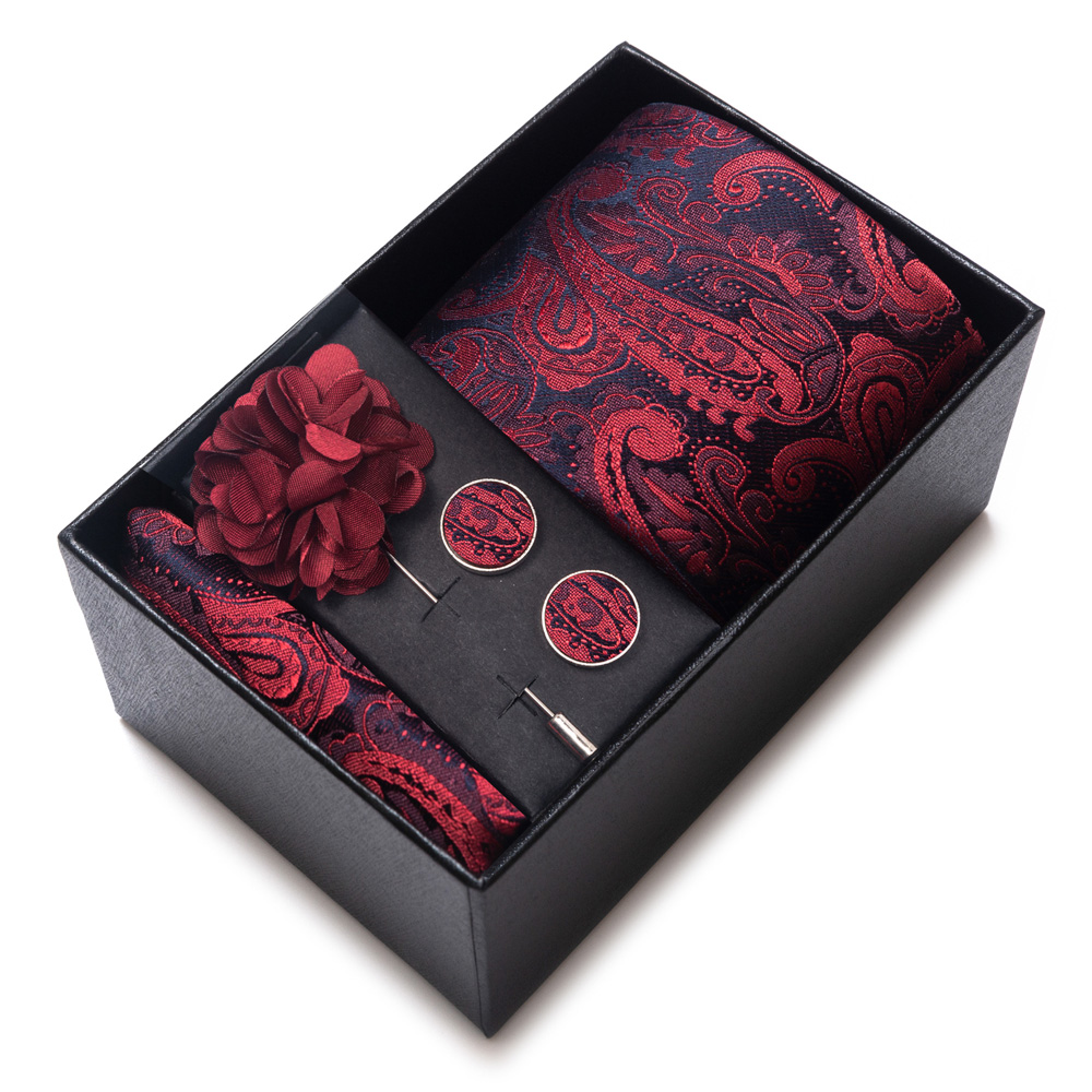 Men's suit accessories, 4-piec - огляд і ціна Neck Tie Set Box