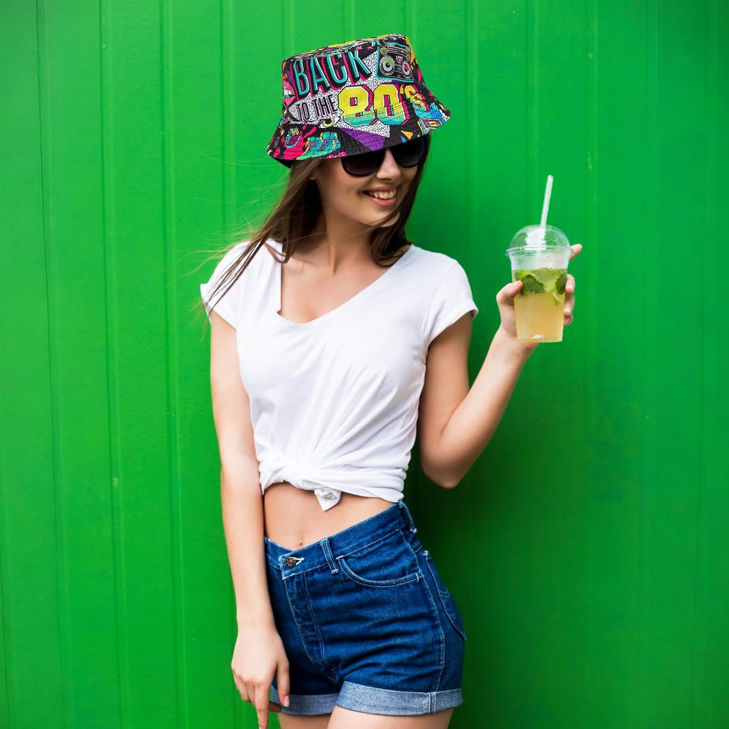 Fashion 80s 90s Bucket-Hat Fis - огляд і ціна Men'S Accessories In The 80S