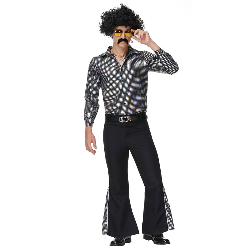 Unisex Big Curly Afro Wig - 3  - огляд і ціна Men'S Accessories In The 80S