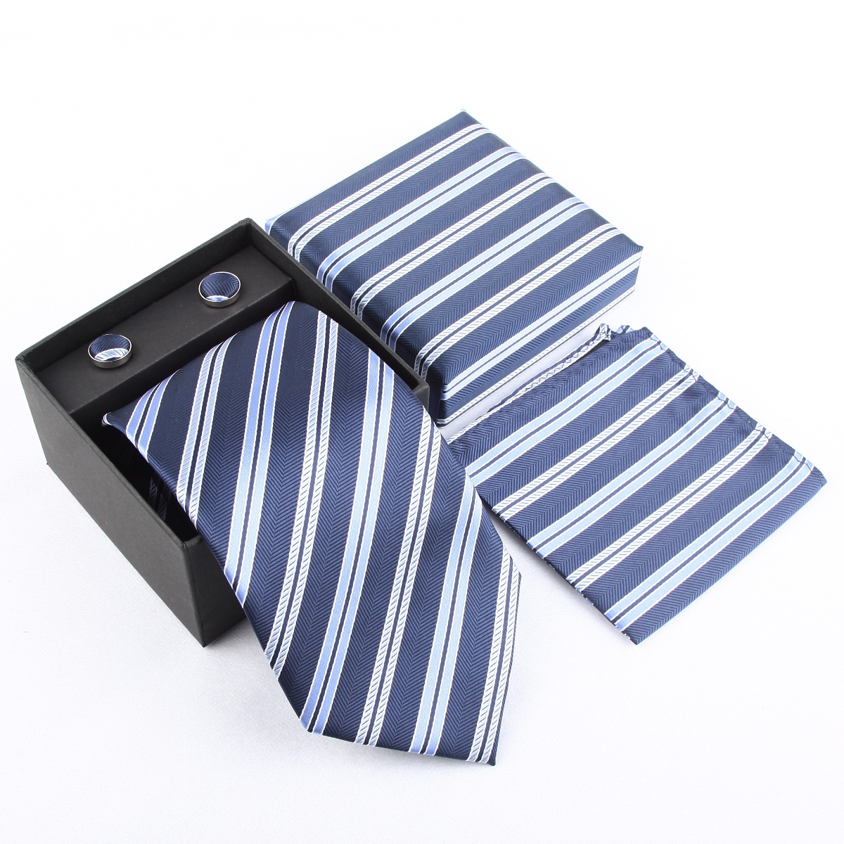 Casual Men's Neck Tie Handkerc - огляд і ціна Neck Tie Set Box