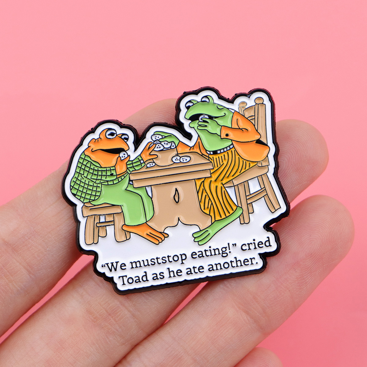 Cartoon Frog Brooch Pin Badge  - огляд і ціна Lapel Pin Enamel
