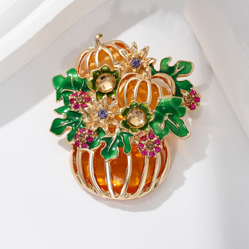 Enamel Pumpkin Flower Bouquet  - огляд і ціна Men Accessories Bouquet