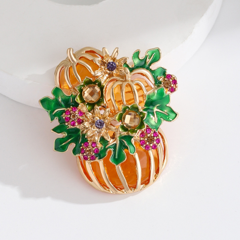 Enamel Pumpkin Flower Bouquet  - огляд і ціна Men Accessories Bouquet