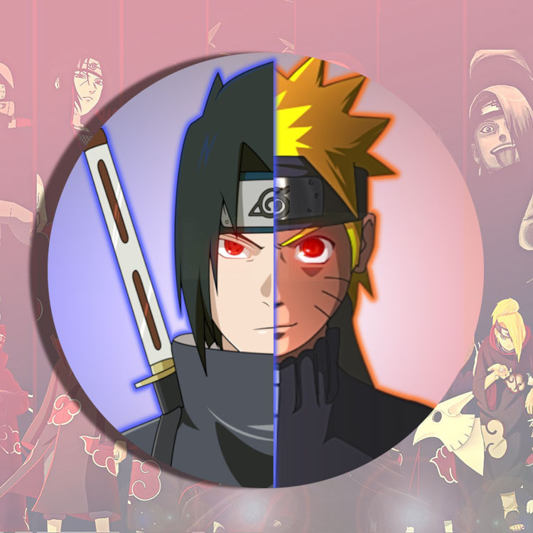 Naruto Sasuke Itachi Madara Ka - огляд і ціна Lapel Pin Enamel