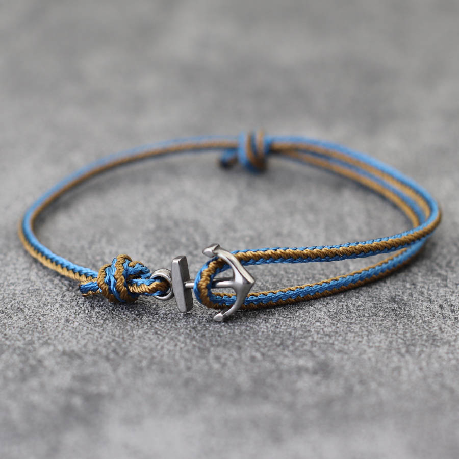 Minimalist Anchor Thin Rope Br - огляд і ціна Men'S Minimalist Accessories