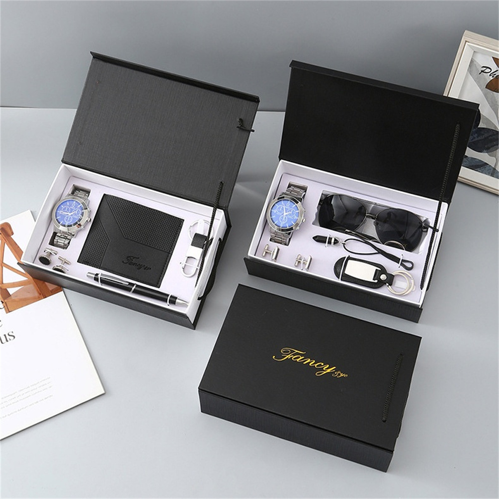 New Watch Men's Gift Set with  - огляд і ціна Cufflink Box Set