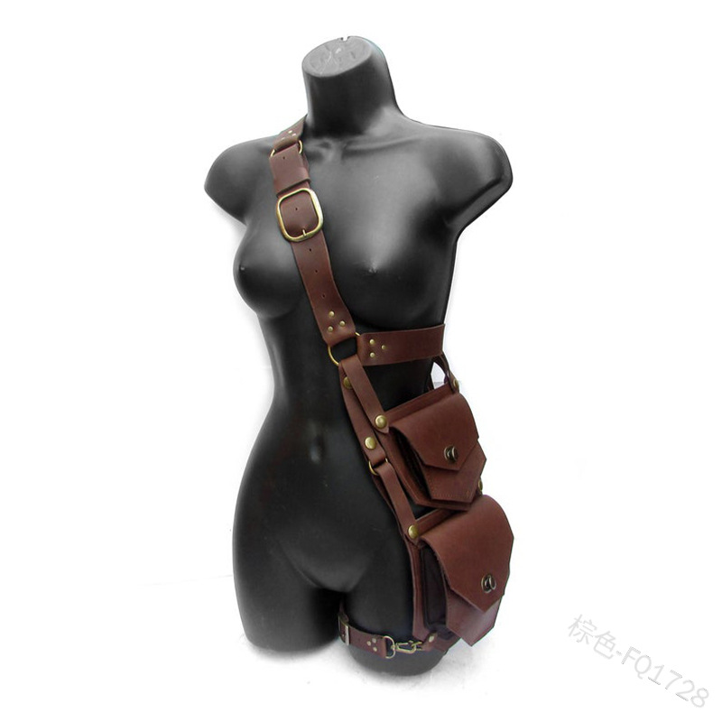 Medieval Pouch Bag Belt Leathe - огляд і ціна Medieval Men'S Accessories