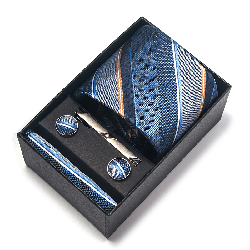Hot Sale 8 cm Tie Handkerchief - огляд і ціна Neck Tie Set Box