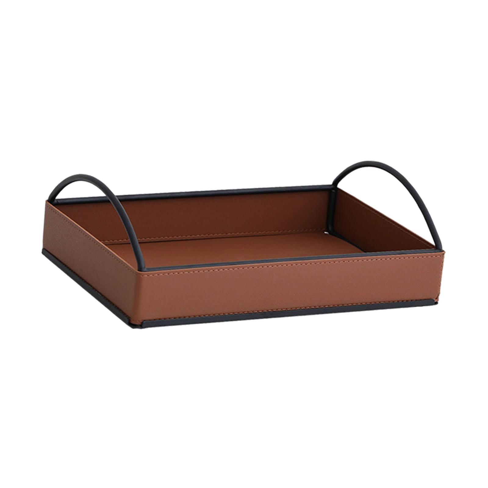 Modern PU Leather Valet Tray D - огляд і ціна Men'S Accessories Tray