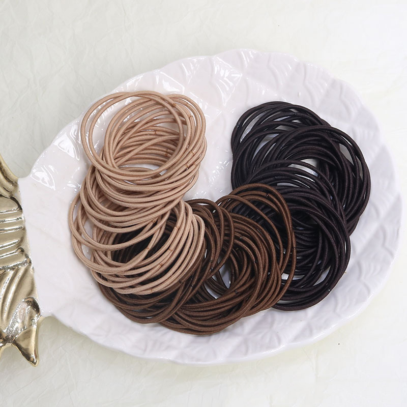 100PCS/Set Hair Ties Elastic R - огляд і ціна Men Accessories Kit