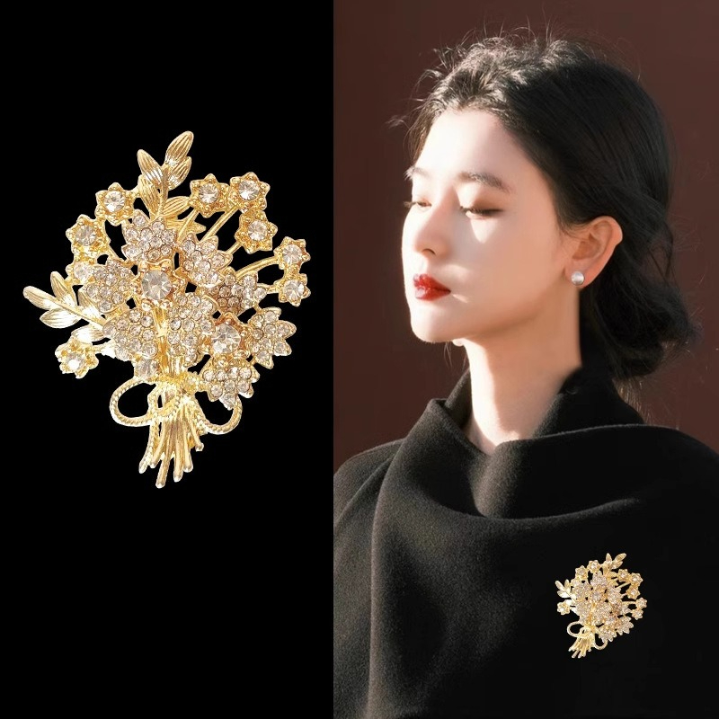 Luxury Brooches for Women Men  - огляд і ціна Men Accessories Bouquet