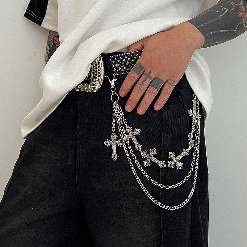 Fashion Punk Metal Pants Chain - огляд і ціна Men'S Accessories Chain
