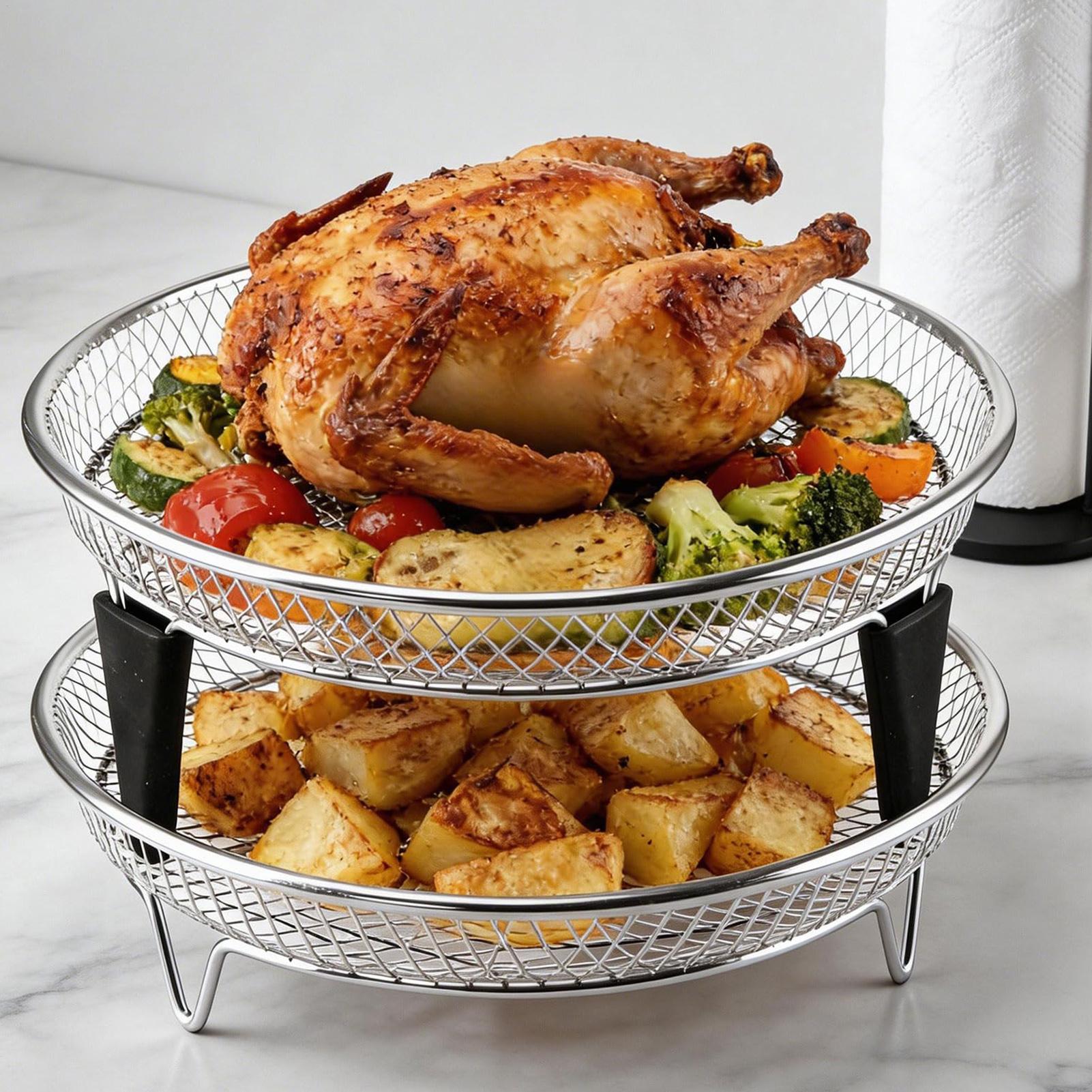 Air Fryer Accessories Stainles - огляд і ціна Men'S Accessories Tray