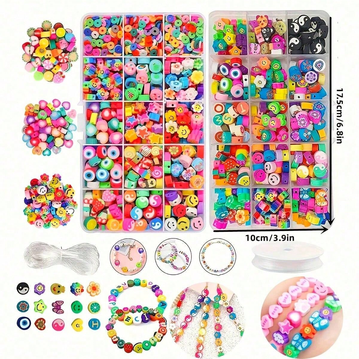 1450/1200/250pcs Polymer Clay  - огляд і ціна Men Accessories Jewellery