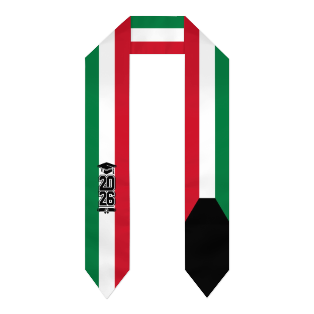 Class of 2026 Kuwait Flag Scar - огляд і ціна Men Accessories Kuwait