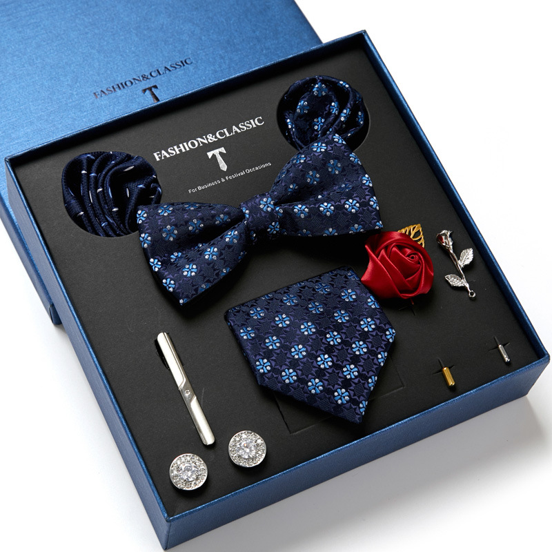 Green Mens Tie Gift Box Paisle - огляд і ціна Neck Tie Set Box