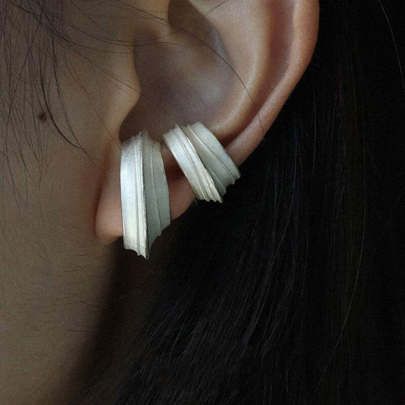 Textured Multi Layer Ear Cuff  - огляд і ціна Men'S Minimalist Accessories