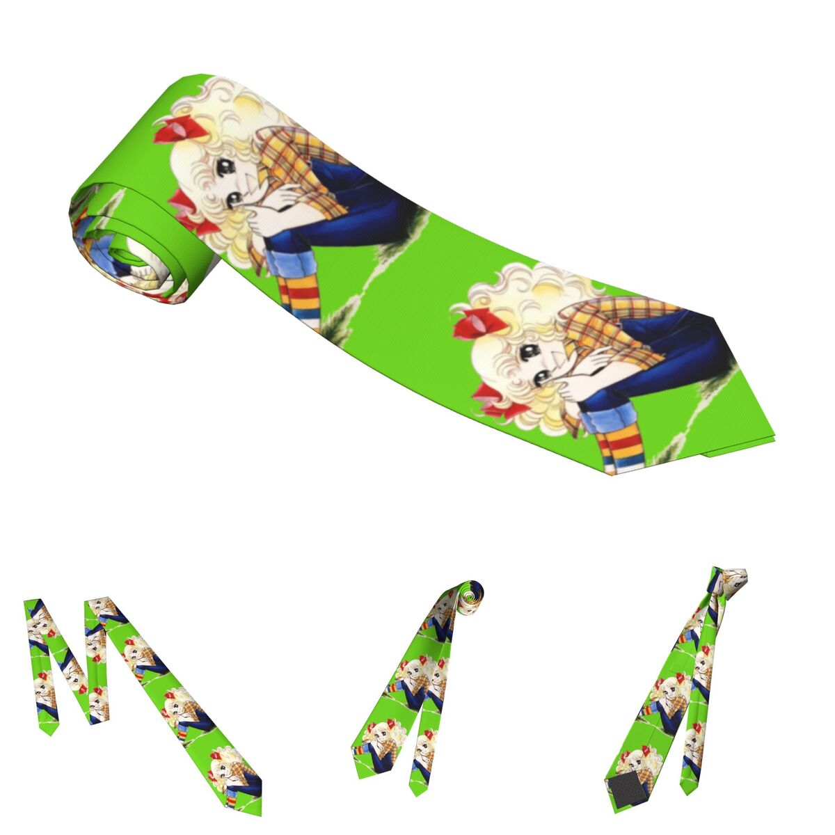 Candy Candy Necktie Unisex 8 c - огляд і ціна Men'S Accessories In The 80S
