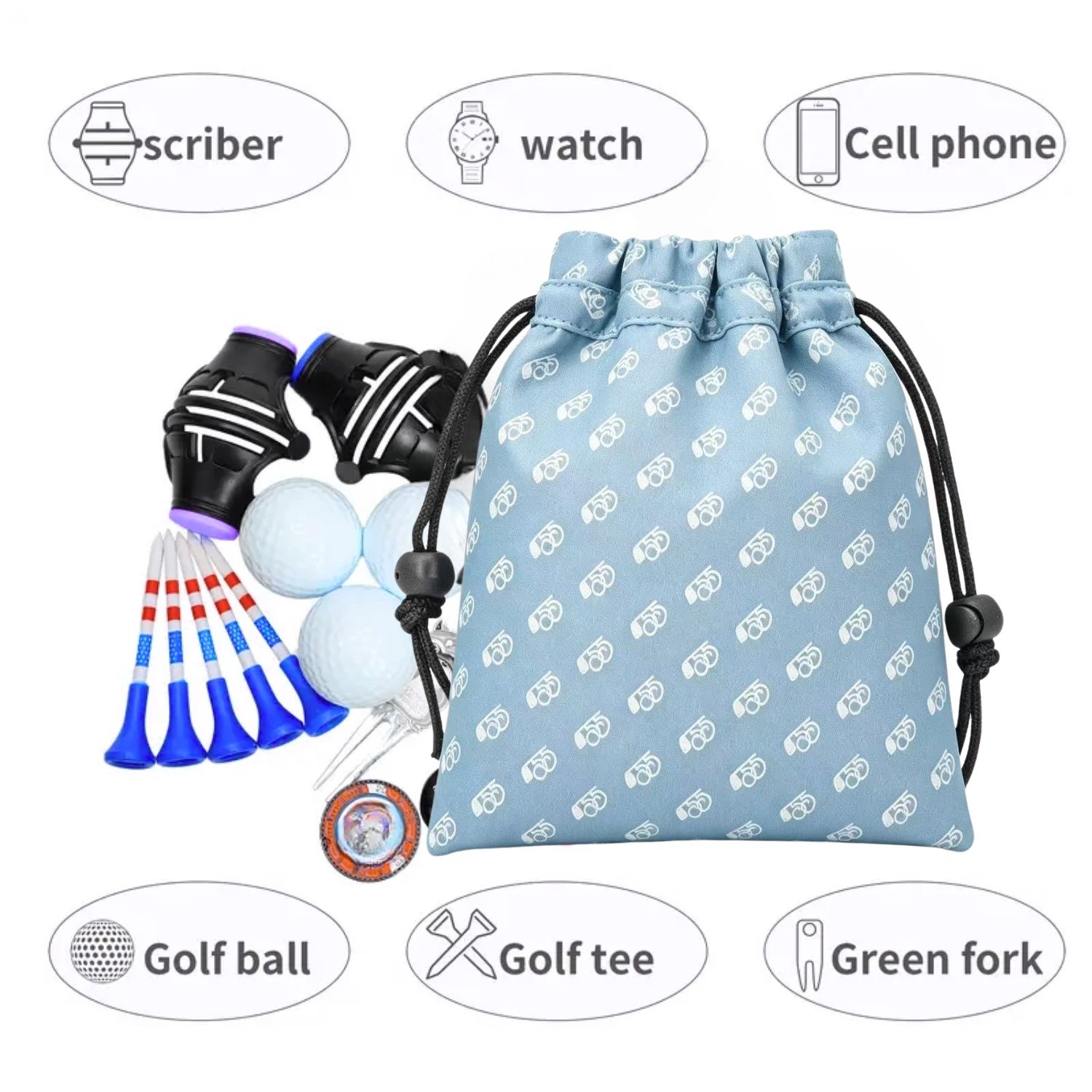 A Minimalist Blue Golf Valuabl - огляд і ціна Men'S Minimalist Accessories