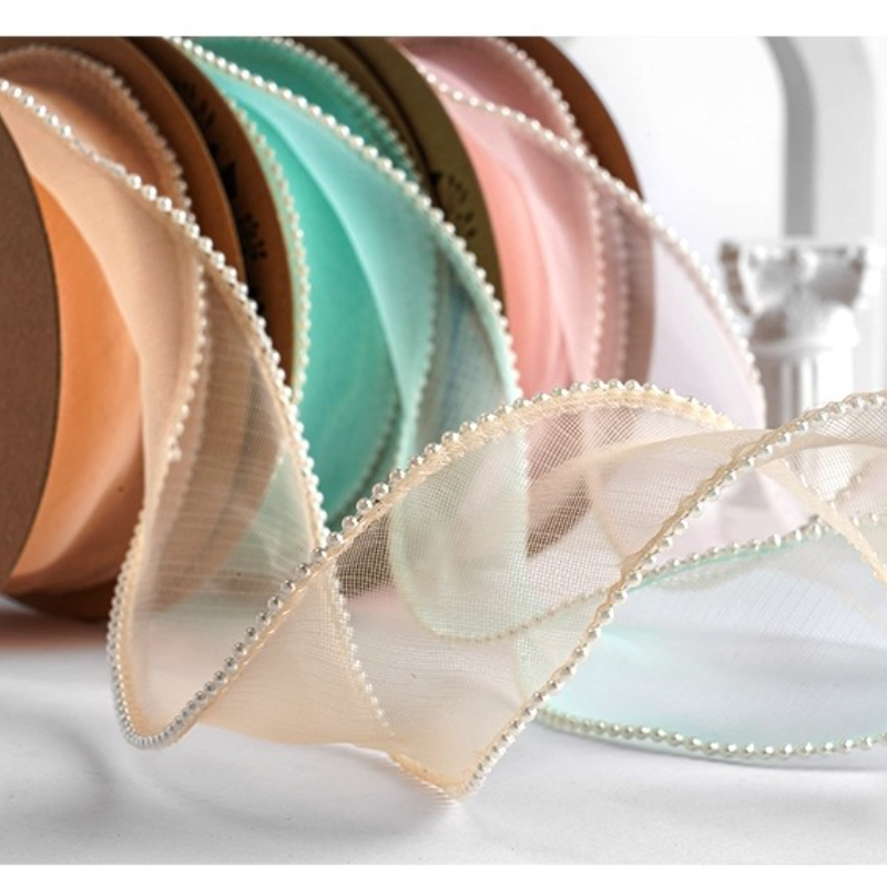 5meters/roll 4CM Width Pearl E - огляд і ціна Men Accessories Bouquet