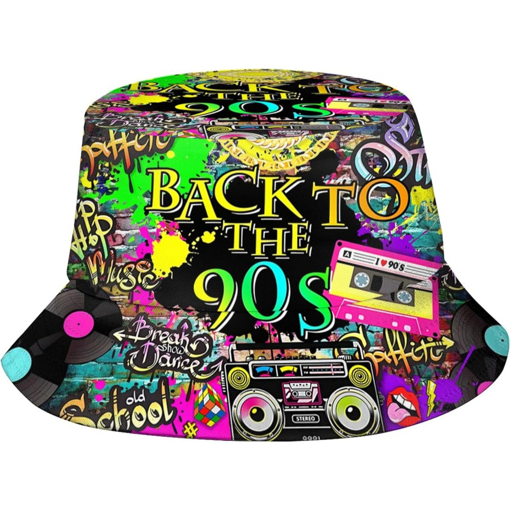 Fashion Retro 80S 90S Bucket F - огляд і ціна Men'S Accessories In The 80S