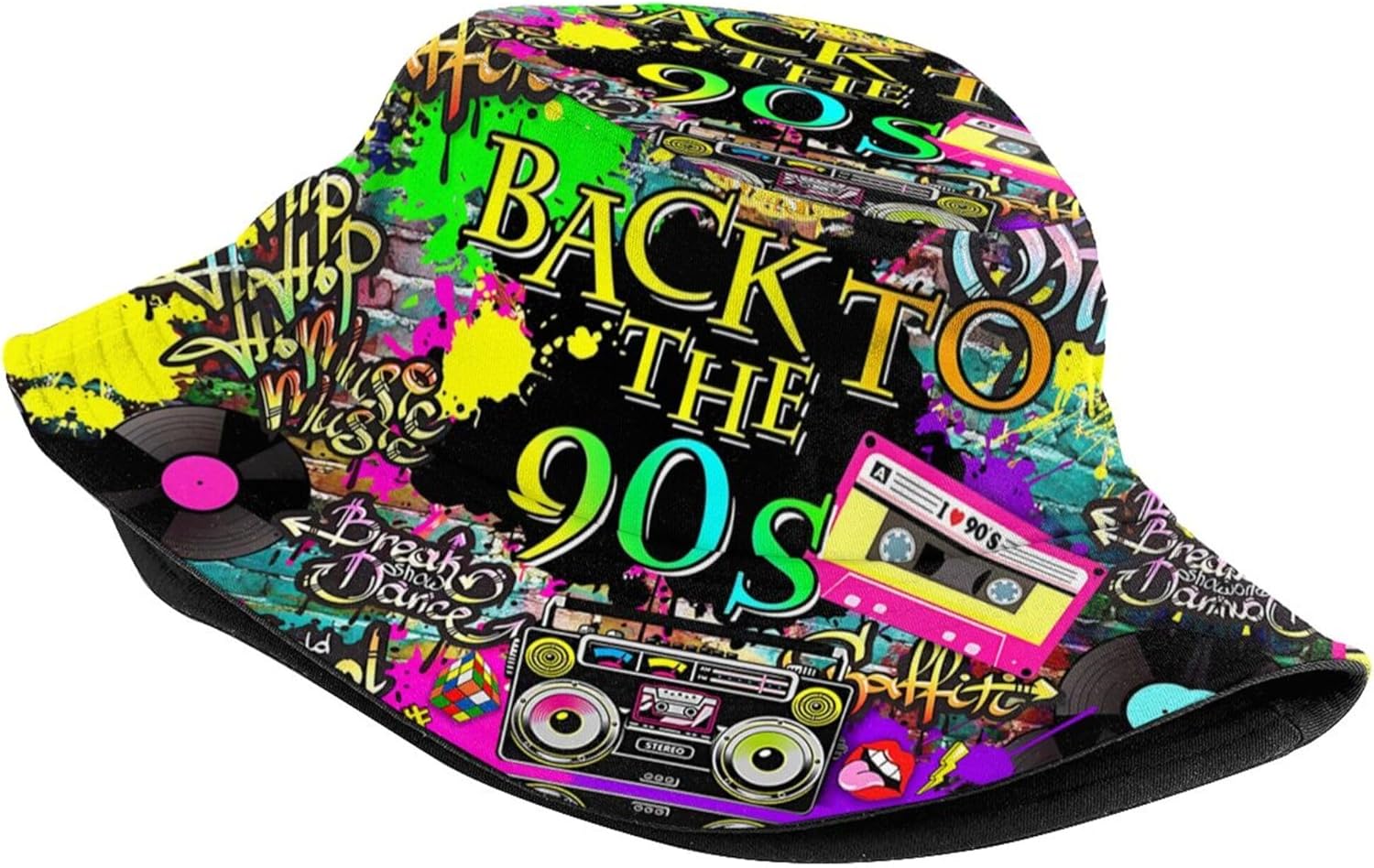 Fashion Retro 80S 90S Bucket F - огляд і ціна Men'S Accessories In The 80S