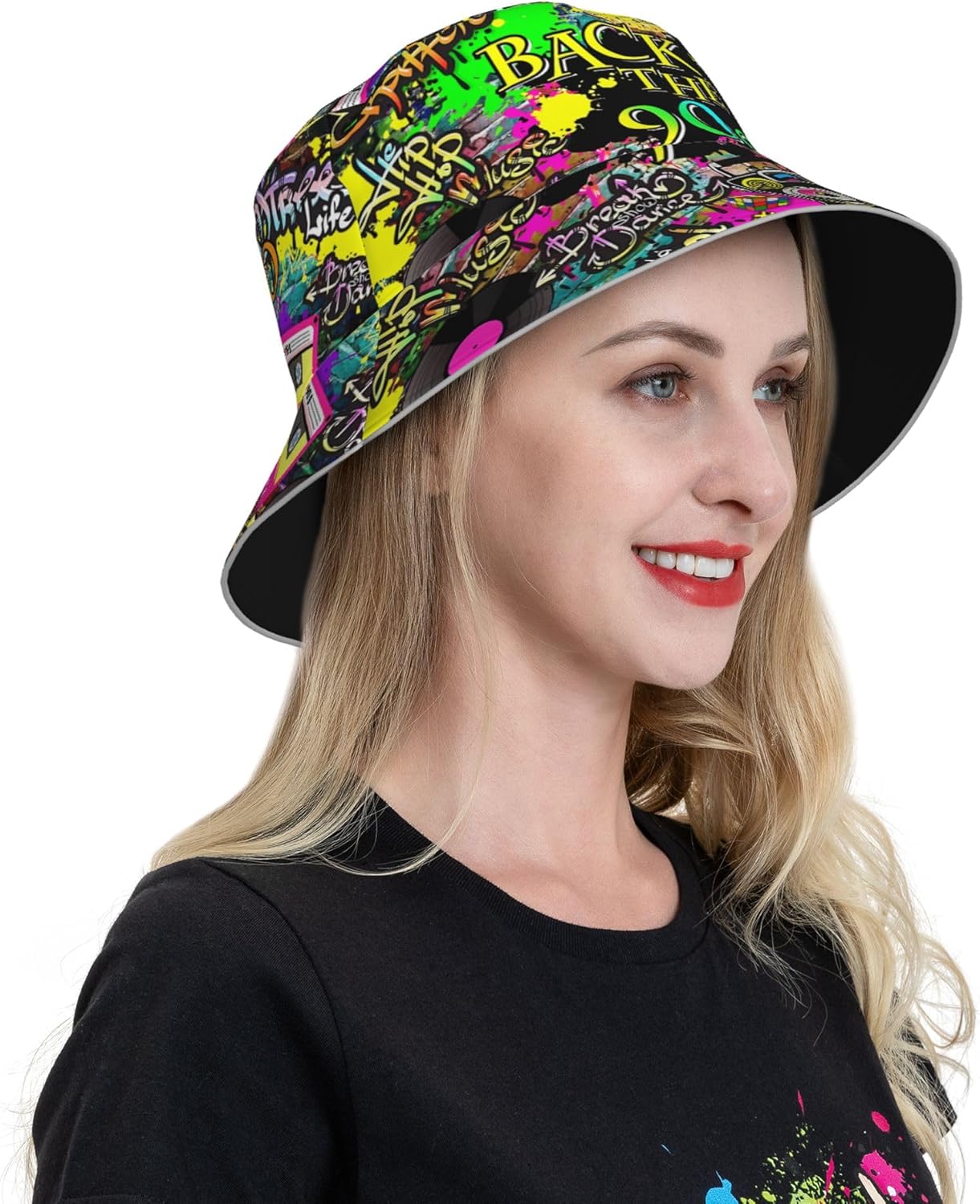 Fashion Retro 80S 90S Bucket F - огляд і ціна Men'S Accessories In The 80S