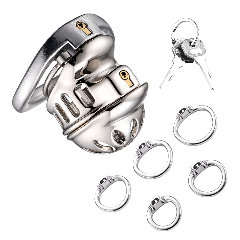 Male Chastity Cage with Lock a - огляд і ціна Men Accessories Jewellery