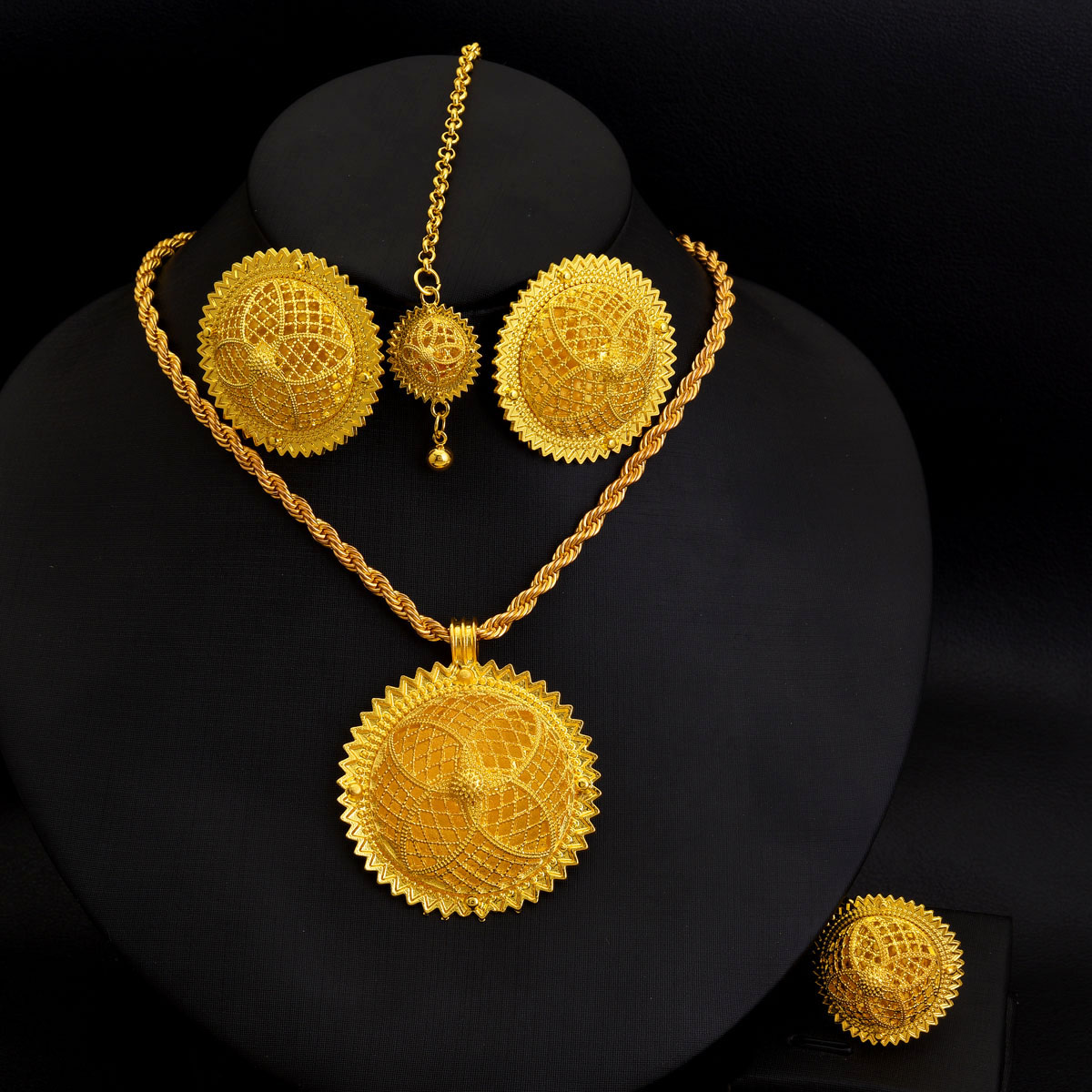 Africa Dubai Golden Color Jewe - огляд і ціна Men'S Accessories Dubai