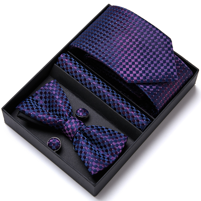 Tie For Men Formal Dress Tuxed - огляд і ціна Neck Tie Set Box