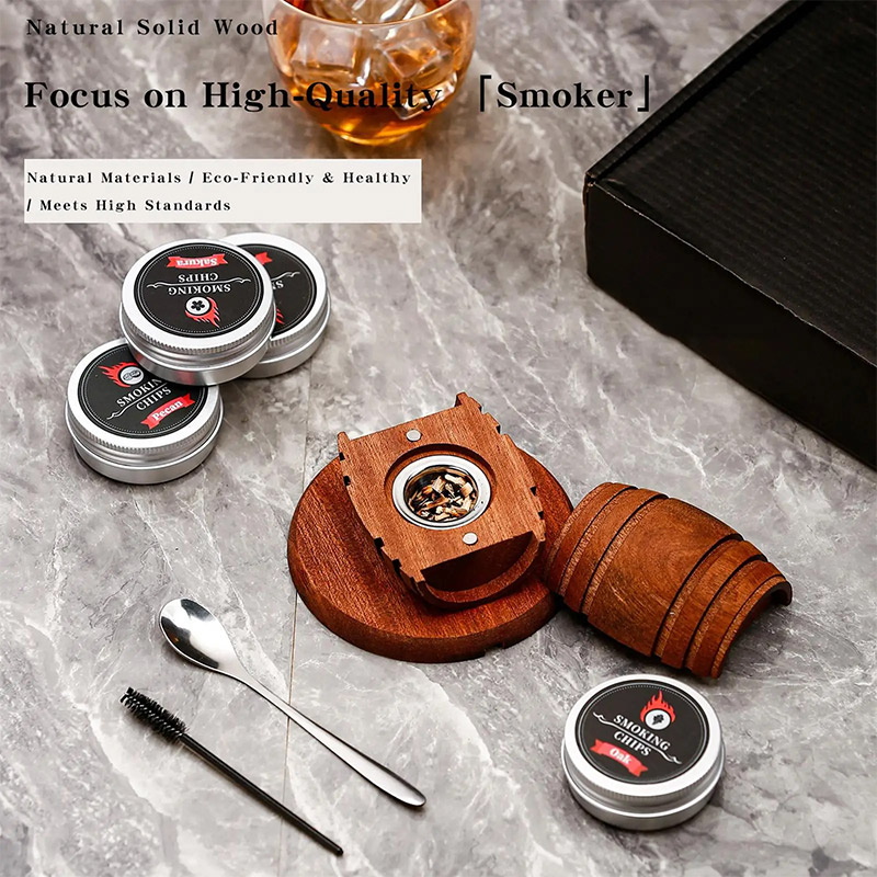 Wooden Barrel Whiskey Cocktail - огляд і ціна Men'S Accessories Tray