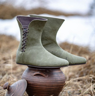 Men's Medieval Leather Shoe Mi - огляд і ціна Medieval Men'S Accessories