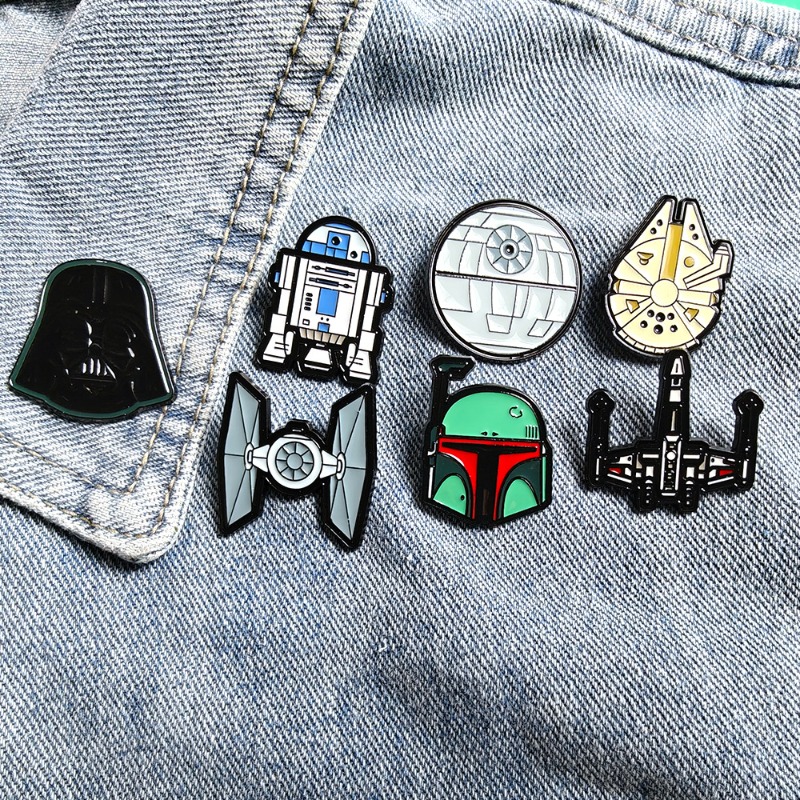5/6/7pcs Cute Monster Brooche  - огляд і ціна Lapel Pin Enamel