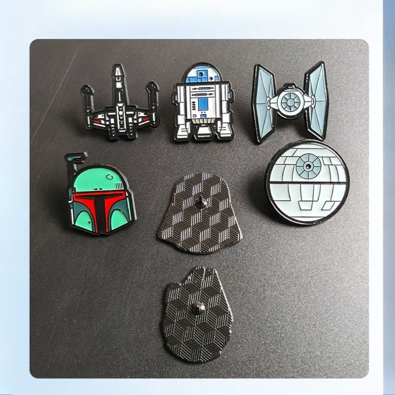 5/6/7pcs Cute Monster Brooche  - огляд і ціна Lapel Pin Enamel