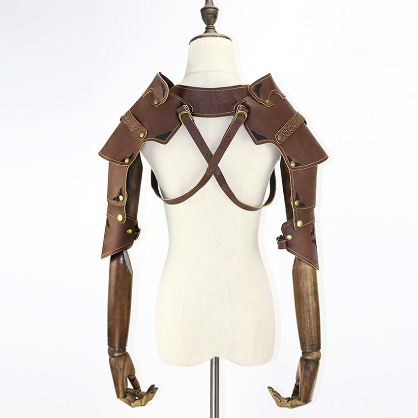 Steampunk Shoulder Armor Armou - огляд і ціна Medieval Men'S Accessories
